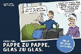 Luther Verlag Pappe zu Pappe, Glas zu Glas Neue Kirchen-Cartoons